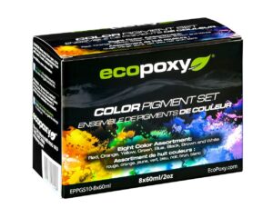 Epoxy color pigment set 8x60ml